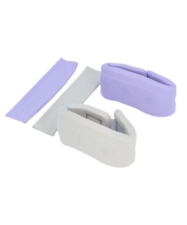 Neck Pain Support - 2 Sets Elastic Neck Brace for Travel | Relieve Discomfort with Soft Ice Silk Fabric - Buy Online on GoSupps.com