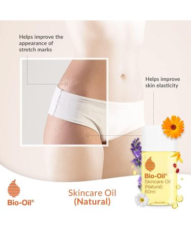 Bio-Oil Natural Skincare Oil - 100% Natural Formula - 125ml - Reduce Scars, Stretch Marks, Uneven Skin Tone - Buy Online on GoSupps.com