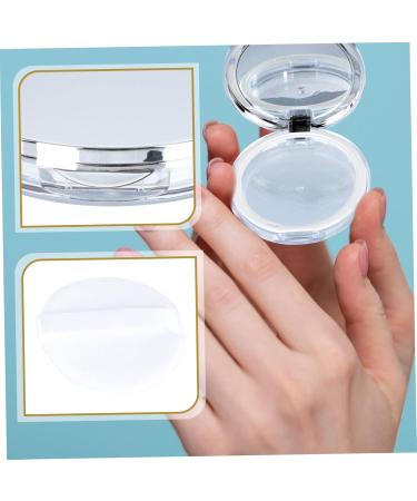 Balacoo Plastic Makeup Case 2pcs Boxes Powder Box Makeup Containers Bulk Makeup Portable Powder Case Bracket Miss Filling - Buy Online on GoSupps.com