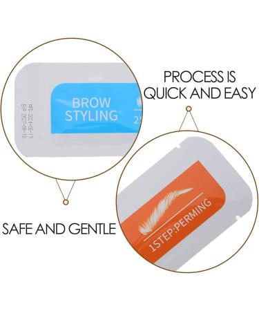 GALPADA Kit De Lamination Sourcils 2 Pi ces Taille Standard Fixation Rapide Visage Femmes Usage Maison Et Salon Accessoires Pour Sourcils Brun Naturel Longue Tenue - Buy Online on GoSupps.com