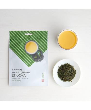 Clearspring Organic Japanese Loose Leaf Tea (Sencha) - (Pack of 6) - Buy Online on GoSupps.com