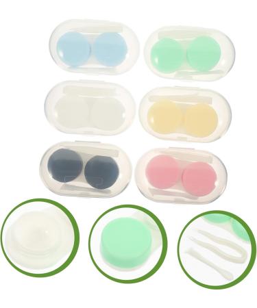 Solustrie 12-Sentence Contact Lens Container with Tweezers - Durable Plastic Organizer & Holder for Easy Storage | Ideal for Daily Use - Buy Online on GoSupps.com