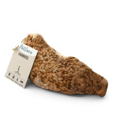 Petlove chewing root for dogs from Baumheide Natural cake stream hypoallergenic chewing bones without additives without calories without chemistry size: l (450-699g) For larger dogs L - natural - Buy Online on GoSupps.com