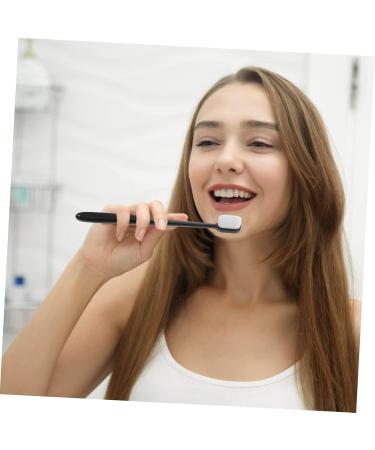 Frcolor 4-Pack Super Soft Toothbrushes - Gentle Bristles for Sensitive Gums | Travel-Friendly Peppermint Candy Design - Buy Online on GoSupps.com