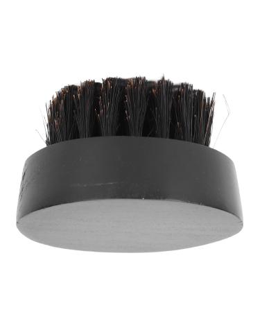 Wooden Beard Brush Professional Combing Hygienic Cleaning Beard Brush for Home (Black)