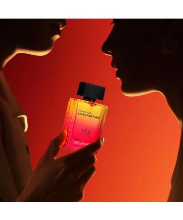 Ycz LOVE'S RED FLAME Perfume Men Passionate Love Perfume 50 ml (1.65 fl. Oz). A Signature Scent for Long-Lasting Fragrance - Ideal Men Perfumes For Special Occasions Daily Elegance. - Buy Online on GoSupps.com