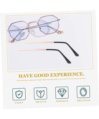 Ultechnovo Ros gold Schnapps Glasses - 10 Pairs of Spare Parts for Men & Women Sunglasses | Durable 14x4cm Brakes & Legs - Buy Online on GoSupps.com
