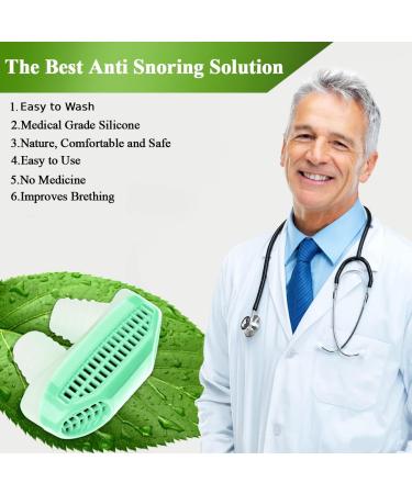 2 in 1 Anti Snoring Devices: Nose Air Purifier & Nasal Vents for Snore Reduction - CPAP Users, Men & Women - Sleep Aid for Better Sleep - Buy Online on GoSupps.com