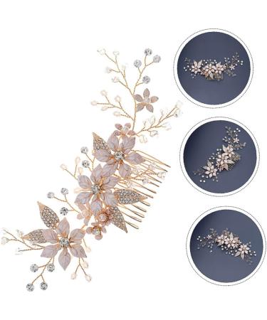DOITOOL 1 Pc Hair Comb Hair up Alloy Wedding Dress Bride - Buy Online on GoSupps.com
