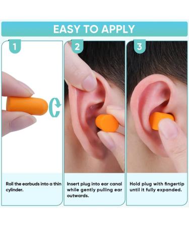 TICONN 400 Pairs Ear Plugs - 32dB Noise Reduction for Sleep Travel & Construction - Ultimate Hearing Protection - Buy Online on GoSupps.com