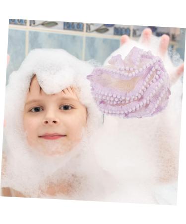 2pcs Flower Bath Ball & Loofah Set - Exfoliating Scrubber for Rich Foaming Bath | Travel-Friendly Body Cleanser - Buy Online on GoSupps.com