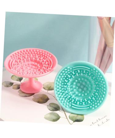 FRCOLOR 12 Pcs Silicone Makeup Cleaning Mat - Foldable Brush Scrubber & Cosmetic Applicator for Easy Makeup Brush Cleaning - Shop Internationally - Buy Online on GoSupps.com