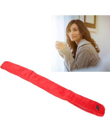Buy Intelligent Heating Scarf with USB Massage - Adjustable Temperature Neck Heating Pillow for Men & Women (Red) | International Shipping Available - Buy Online on GoSupps.com