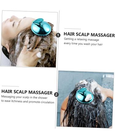 Shop Tovinanna 4-Piece Shampoo Massage Comb Set | Scalp Brush & Shower Silicone Body Washer for Ultimate Relaxation & Care - Buy Online on GoSupps.com