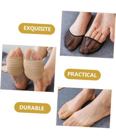 FRCOLOR 20 Pairs of Half Socks Silicone Ordinary Women's Forefoot Pads - Buy Online on GoSupps.com