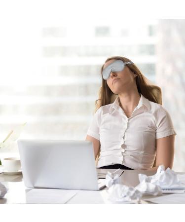 4 Pcs Silk Sleep Mask Set - Soft Satin Eye Covers for Sleeping & Travel - Elastic Strap Eyeshade for Men & Women - 4 Colors Available - Buy Online on GoSupps.com