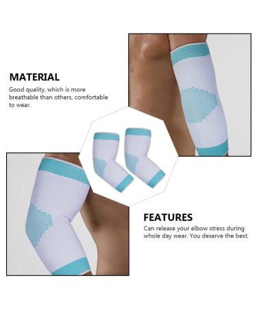 Durable Healifty Knitted Elbow Pads - Elbow Support Sleeves for Basketball | Sturdy Elbow Guards & Braces for Protection - Buy Online on GoSupps.com