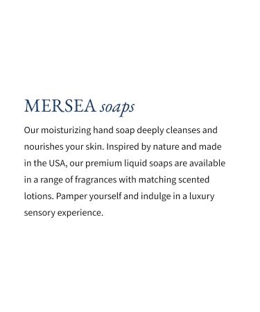 MERSEA Liquid Hand Soap - Sea Change 9 oz Glass Bottle Pump | Eco-Friendly & Stylish for Home - Buy Online on GoSupps.com