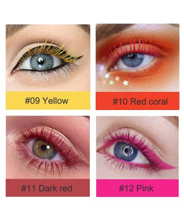 Ochilima 4D Colorful Mascara - Long-Lasting Waterproof Blue Mascara for Thick Smudge-Proof Eyelashes | International Shipping Available - Buy Online on GoSupps.com