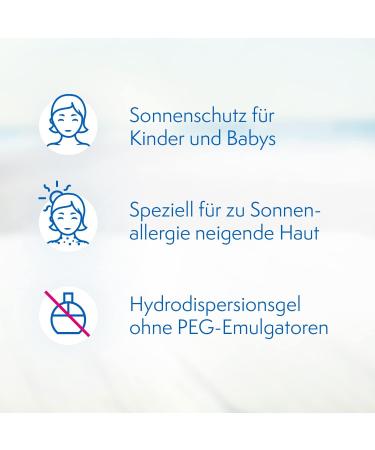 Ladival Children Sun Protection Gel LSF 50+ | Allergy-Safe Fragrance-Free Waterproof | 200ml - Buy Online on GoSupps.com