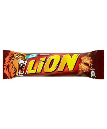 Nesquik Nestl Lion Bar - Set of 6 Bars of 50 g