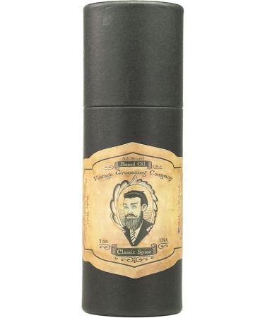 Buy Classic Spice Beard Oil (1oz) - All-Natural & International Shipping Available | Best Beard Care Products - Buy Online on GoSupps.com