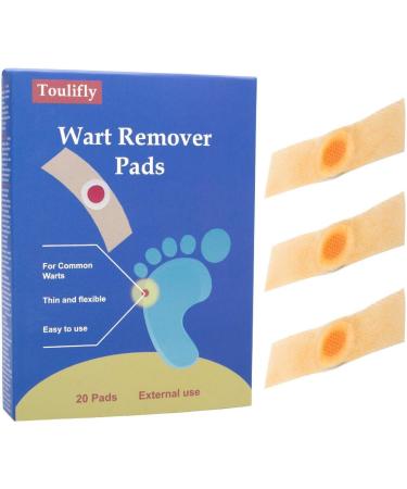 Wart Remover Corn Remover Foot Corn Remover Pads Plantar Wart Removal Corn Callus Remover Penetrates and Removes Common and Plantar Warts Callus Stops Wart Regrowth 20PC - Buy Online on GoSupps.com