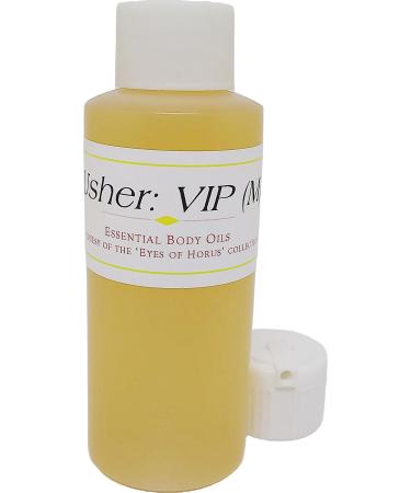 VIP: Usher - Type For Men Scented Body Oil Fragrance Flip Cap - Gold - 2 oz. - ID#25264 2 Fl Oz (Pack of 1)