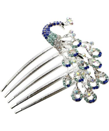 Ipetboom Womens Barrettes for Hair Bridal Hair Accessories Hair Barrette Pearl Hair Comb for Bridal Rhinestone Hair Clip Hairpins Hairpin Comb Hair Pin Comb Earth Tones Miss Five-tooth Comb - Buy Online on GoSupps.com