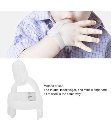 Silicone Thumb Sucking Stop Finger Guard for Kids - Transparent - Buy Online on GoSupps.com