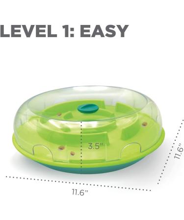 Outward Hound Nina Ottosson Wobble Bowl - Interactive Slow Feeder Dog Game | Level 1 (Easy) - Buy Online on GoSupps.com