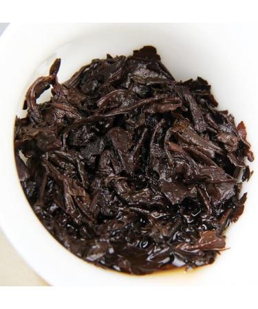 HQZM 250g Puer Old Tea with Big Leaf and Jujube Fragrance Old More Fragrant Puer Ripe Brick Tea - Buy Online on GoSupps.com