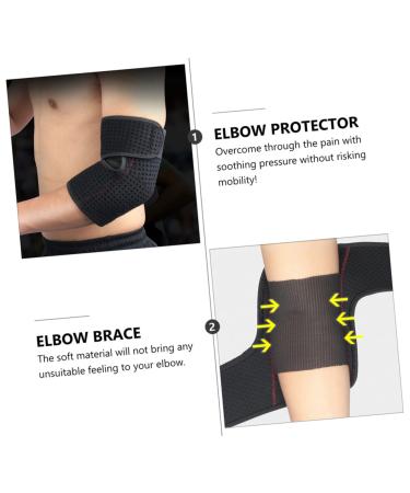 Healeved 2pcs Arm Sleeve Elbow Guard - Compression Sleeves for Sports Night Support & Fitness - Premium Elbow Brace Pad for Tennis & Scooter - Buy Online on GoSupps.com