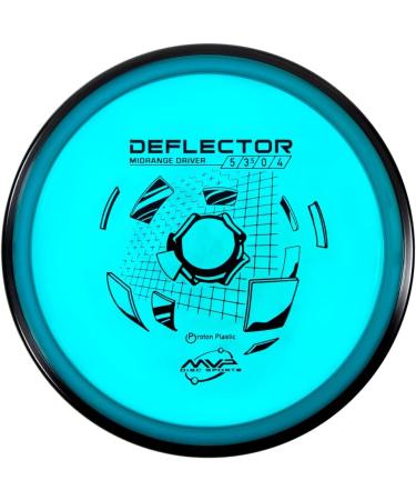 MVP Disc Sports Proton Deflector Disc Golf Midrange (175-180g) | Colors Vary - Buy Online on GoSupps.com