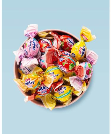 Dipper Ball VIDAL Candy with Liquid Filling (Orange Strawberry Cherry and Lemon) 900g Bag - Buy Online on GoSupps.com