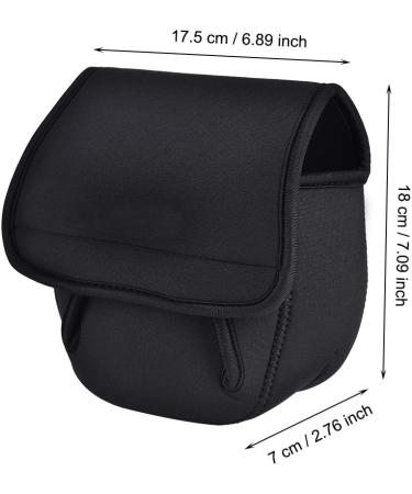 Zerone Fishing Reel Cover Durable Spinning Reel Protective Cover Pouch Bag Fishing Reel Protective Case Fishing Accessory Small - Buy Online on GoSupps.com