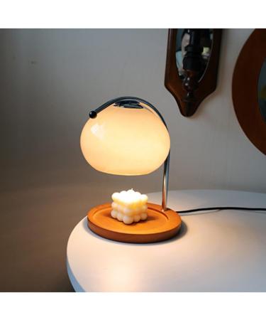 Aromaker Dimmable Wood-Metal Melt Lamp | Adjustable Ceiling Lamp for Bedroom | Beige Dimmer Switch - Buy Online on GoSupps.com