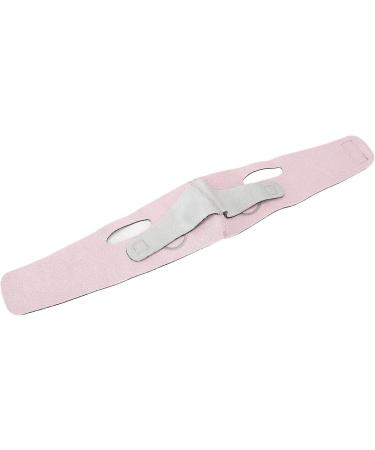 Qukaim Facial Slimming Strap Face Lifting Band V Line Elastic Graphene Breathable Adjustable Face Slimming Bandage Strap in Pink and Purple - Buy Online on GoSupps.com
