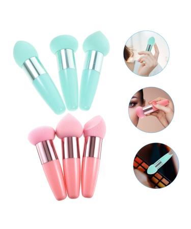 Beaupretty 12 pcs Mushroom Makeup Brush Set - Travel-Friendly Concealer Sponge Applicators in Assorted Colors - Buy Online on GoSupps.com