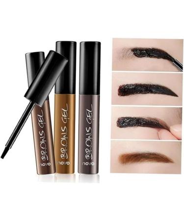 FOMIYES 2pcs Brow Pencil Pen Eye Brow Gel Gel Cream No Smudge - Buy Online on GoSupps.com
