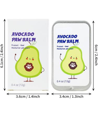 Dog Paw Balm | Safe if Licked Paw Balm - Nourishing Cream with Plant Butters for Feet - Winter Outdoor Home Travel - Buy Online on GoSupps.com