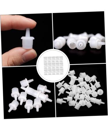 CANIGHT 100pi ces Bouchons De Remplacement Pour Colle Cils Contenants Universels Pour Colle Cils Pratiques Et tanches Adapt s Pour Divers Types De - Buy Online on GoSupps.com