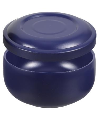 Beaupretty shaving soap cream bowl with lid stainless steel wide opening Large capacity of shaving -soap cup thermal insulation cream mugcover unbreakable for men