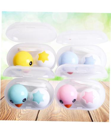 Buy SOLUSTRE 12 PCS Contact Lens Cases - Durable Duck Design Lens Holders for Travel & Storage | International Shipping Available - Buy Online on GoSupps.com