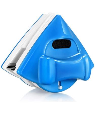 Double Sided Magnetic Window Cleaner Anti-Pinch Hand/Cleaner Glass Wiper Magnetic with Anti-Drop Rope for High-Rise and Household Use 15-24mm