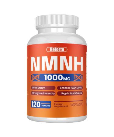 NMNH Supplement(Dihydronicotinamide Mononucleotide) Nicotinamide Mononucleotide for NAD+ Booster 1000mg per Serving Supports Energy & Overall Health 120 Capsules