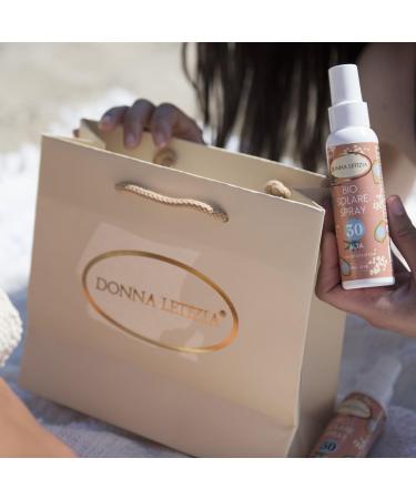 Bio solar spray spf30 only physical filters no nano particles organic with organic olive oil aloe extract and vitamin E 100ml - Buy Online on GoSupps.com