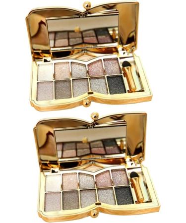 DOITOOL 2pcs Eye Shadow Eyeshadow Pallete Eyeshadow Palette Set Pearlescent 1 count (Pack of 1) As Shownx2pcs - Buy Online on GoSupps.com