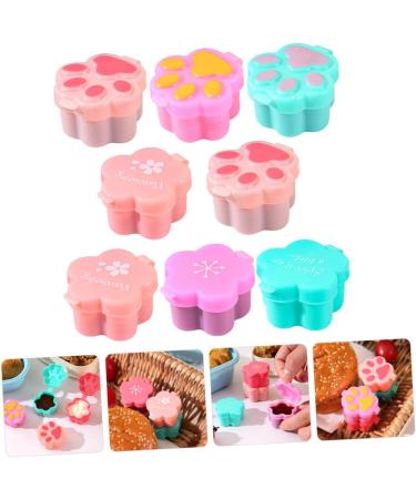 8pcs Soy Sauce Picnic Supplies Salad Container Seasoning Boxes Kitchen Supplies Convenient re-usable - Buy Online on GoSupps.com