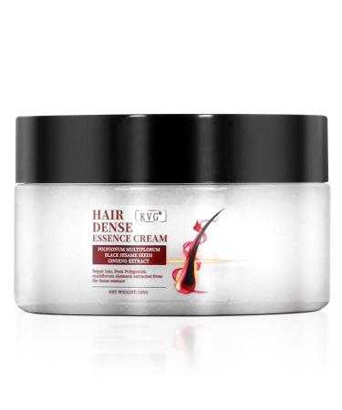 KVG Deep Conditioning Hair Mask Hair Care Products Treat and Moisturize Damaged Dry Hair Men Women Hydrating Hair Mask for Frizzy Hair Damaged Hair all Hair Types (100g) White